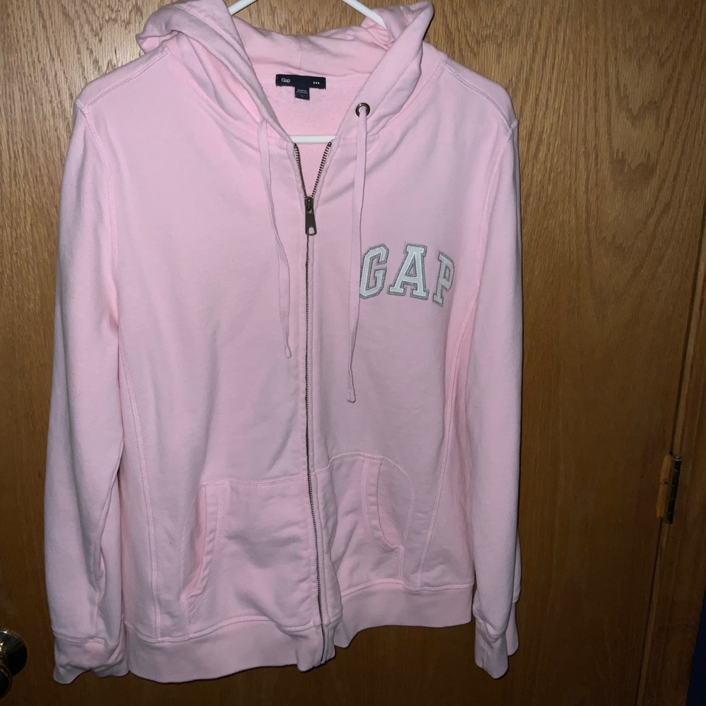 A women’s Gap zip up hoodie